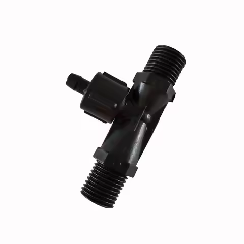 1/4" PVDF Venturi Injector with valve mixer ozone proof ventu tube HL-A12057 XinOzone