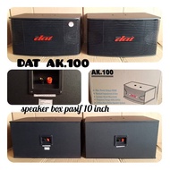 Passive Speaker 10 Inch Price Of A Pair Of Dat Ak.100