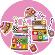 Rainbow Crochet Yarn Set