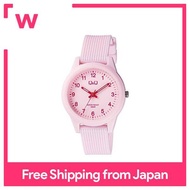 [Citizen Watch] Watch Citizen Q &amp; Q Analog Color Watch Waterproof Urethane Belt V01A-022VK Ladies Pink