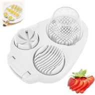 3 In 1 Egg Slicer For Hard Boiled Eggs, Hard Boiled Eggs Cutter Egg Slicer for Hard Boiled Eggs 3 Wa