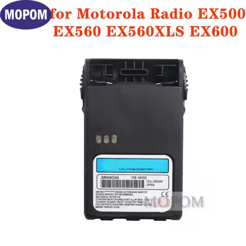 New 7.2V 1500mAh JMNN4023 Battery For Motorola Radio EX500 EX560 EX560XLS EX600 EX600XLS GL2000 GP64