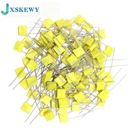 100pcs Polypropylene Safety Plastic Film 100V 1nF ~ 470nF 100nf 220nf 10nf 47nf 22nf 1nf 0.47uf 0.1u