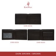 Euro Polo Genuine Cow Leather Dompet Lelaki Bi-Fold Men’s Wallet Dual Color - EWB 40354/ 40355/ 4035