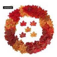 Artificial Maple Leaf Simulation Decoration Silk Maple Leaf Fake Autumn Leaf Family Wedding Party De