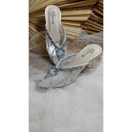 Yohana silver 7cm shoes, beautiful women's shoes