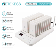 Retekess TD175 TD157 TD173ร้านอาหารเพจเจอร์สำหรับร้านอาหารรถขายอาหารโบสถ์บาร์ร้านอาหารของว่าง