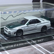 Inno64 1 NISSAN SKYLINE GT-R (R34) NISMO R-TUNE "MINE'S"64/