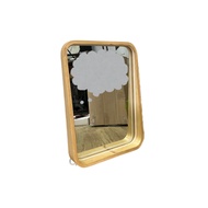 cermin viral / cermin estetik / cermin gantung / cermin dinding - L.E.D MIRROR