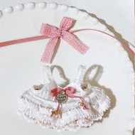 Mùa Hè Mới Series 10cm Quần Áo Búp Bê Bánh Vàng Đường Mini Váy Phụ Kiện Búp Bê Cotton Vải Bông Búp B