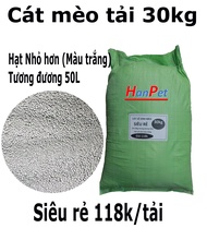 Cát Vệ sinh mèo VCAT Bao Than hoạt tính khử mùi hôi tải 30kg / cát mèo / cát cho mèo / nhà vệ sinh m