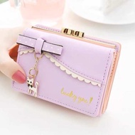 Girl Coin Purse Cute Female Short Wallet Small Fresh Mini Student Small Wallet Children Girl Wallet