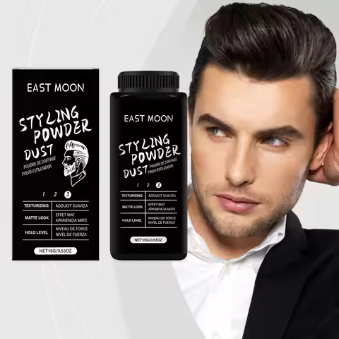 East Moon Men's Styling Volume Powder More Thicken Increase Volumizing Absorbs Grease Covering Matte