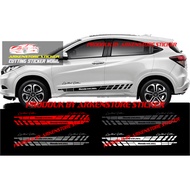 Sticker sticker Car vezel sticker list stripe Car honda vezel