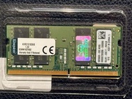 Kingston 8GB DDR4 RAM 筆電記憶體 SODIMM