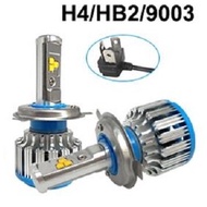 AUTO STYLE หลอดไฟหน้ารถยนต์ LED T1 จำนวน1หลอด  12V & 24V Turbo chip cree มีขั้ว H1 H3 H4 H7 H11 9005