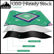 LIXADA Mahjong Mat Anti Slipลดเสียงรบกวน32.4x32.4inแบบพกพาGaming Table Matสำหรับโป๊กเกอร์การ์ดเกมกระ
