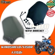 VISOR FZ150i / WINDSHIELD YAMAHA FZ150i ( WITH BRACKET )