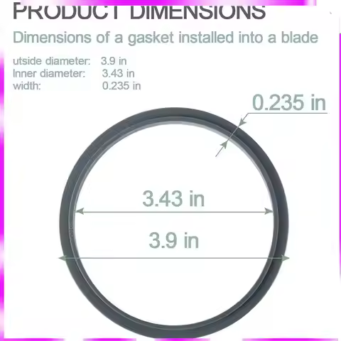 N98R Replacement Parts, 6 Pcs Gasket Replacement, Gasket Accessories Replacement Parts For Nutribull