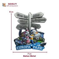 Europa Park fridge magnet souvenirs from Germany