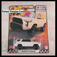 Hot Wheels Toyota 4Runner 18 Premium Car First Appearance 2021 Boulevard Set Kereta Toyota Car Toy D