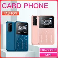 S10P Card Phone GSM Unlocked Mini Card Color Big Display Torch MP3 HiFi Long Standby GSM phone
