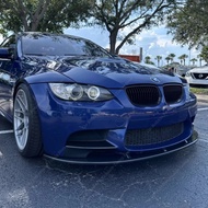 ABS Carbon Look Front Bumper Spoiler Splitter Lip Diffuser Retroft For BMW E90 E92 E93 M3 M3 GTS 4.0
