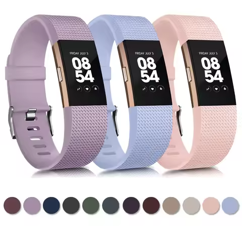 Soft TPU Strap For Fitbit Charge 2 Band Bracelet Watchband Wristband For Fitbit Charge 2 Strap Smart