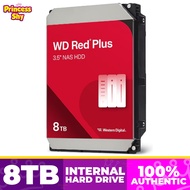 WD Red Plus 8TB 7200 rpm SATA III 3.5" Internal NAS HDD WD80EFPX