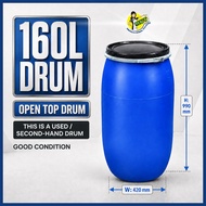 Tong Drum 160 Liter Open Top Cuci Dan Tidak Cuci 1 Order Only 1 Drum
