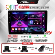 (FREE DASHCAM+AHD CAMERA) Omni Beyond OM81 2+32GB Android Player 9" & 10.1" Inch Android 12 4 Core G