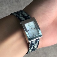 【 VintageShop solo 日本直送中古包專賣店 】Christian Dior 腕錶 藍色 D78-109 石英機芯 j83yk7
