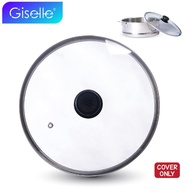 Giselle Tempered Glass Cover Non-stick Pan Household Transparent Lid KEA0222S7
