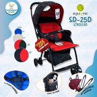 CODNEW♣Baby Fourth Couture Apruva SD-25D Keiryo Reversible Lightweight Stroller for Baby
