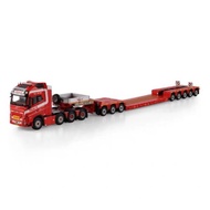 WSI 1: 50 VOLVO FH5 XL 8X4 Low Plate Trailer Alloy Model KLOSTER A/S 01-5134
