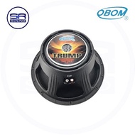 (ใช้โค้ดลดอีก10%) OBOM TRUMP18 ดอกลำโพง 18นิ้ว 1200วัตต์ 8โอห์ม /ราคาต่อ 1 ดอก TRUMP-18 TRUMP 18 (สิ