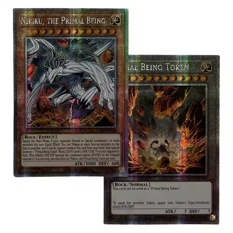 Yu-Gi-Oh! Collection DIY Proxy Cards Non-Original Nibiru token Primal Being Token Non-Original Colle