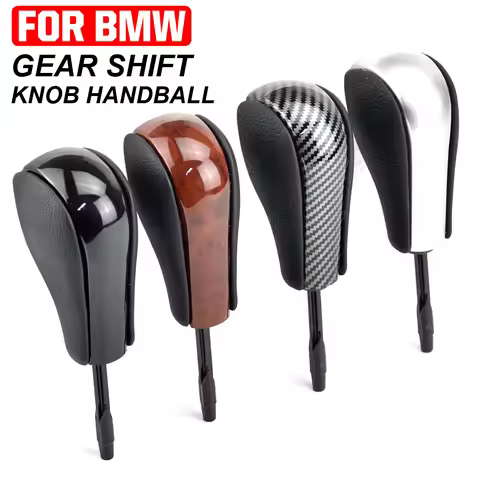 Automatic AT Short Long Gear Stick Car Shift Gear Knob For BMW E81 E82 E87 E90 E91 E92 E93 E36 E38 E