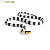 [Nikyushop] Educational Toys Display Miniature Sea Snake Animal Banded Sea Krait Animal Figure