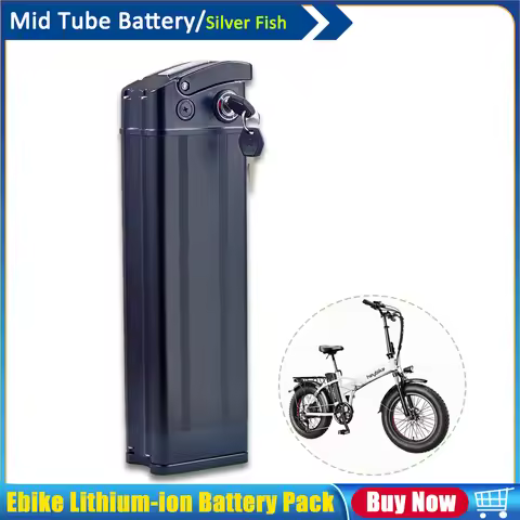 Mid Tube Lithium-ion Battery 36V 10Ah 15Ah 20Ah for HITWAY BK3M BK6M BK11M BK5M BK8M Folding Electri