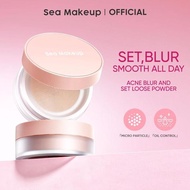 Sea Makeup Acne Blur and Set Loose Powder - Translucent Oil Control with Salicylic Acid & Witch Haze