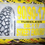 Ban Tubeless Swallow 90/90-17 Street Enduro SB-117 Semi Trail Ring 17
