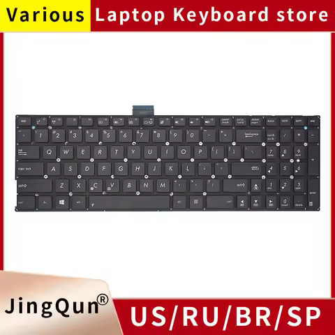 Original US Russian SP BR Laptop Keyboard For ASUS X555L A555Y R557L R556L FL5600 W519L VM510L VM590