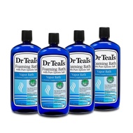 Dr Teal's Foaming Bath with Pure Epsom Salt Vapor Bath 24 fl oz Pack of 4