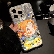 Little Girl Casing hp For OPPO A5 PRO A3X A3 PRO A3S A12E A5 A38 A18 A31 A8 A17 A17K A16 A16S A15 S 