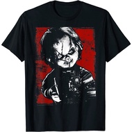 Child's Play Chucky Distressed Portrait Adult T-Shirt
