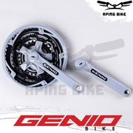 Crank Genio GR 104 3 Speed 48T 38T 28T Federal MTB Bike Gear