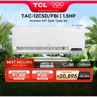 2025 TCL 1.5HP CoolPro |   FreshIN 2.0 Breathe+ Inverter Split-type Air Conditioner - TAC-12CSD/FBI 