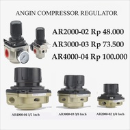 Air Pressure Regulator Compressor Regulator AR2000-02 AR3000-03 AR4000-04 1/ 4" 3/8" 1/2" Inch