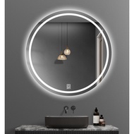Changdee Nice กระจกเงาแบบมีไฟLED ทรงกลม รุ่น LG003 ขนาด 80x80 ซม. สินค้าดีมีคุณภาพ!